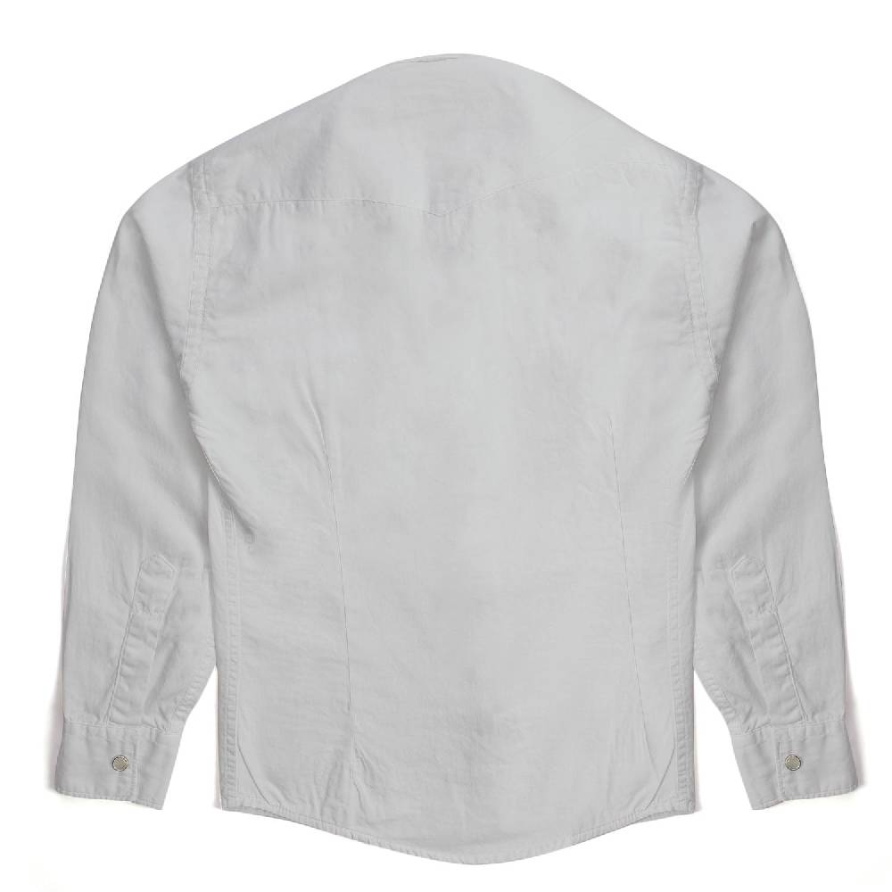 Nupkeet Gufo bianca – Camicia texana in gabardine Convenienza