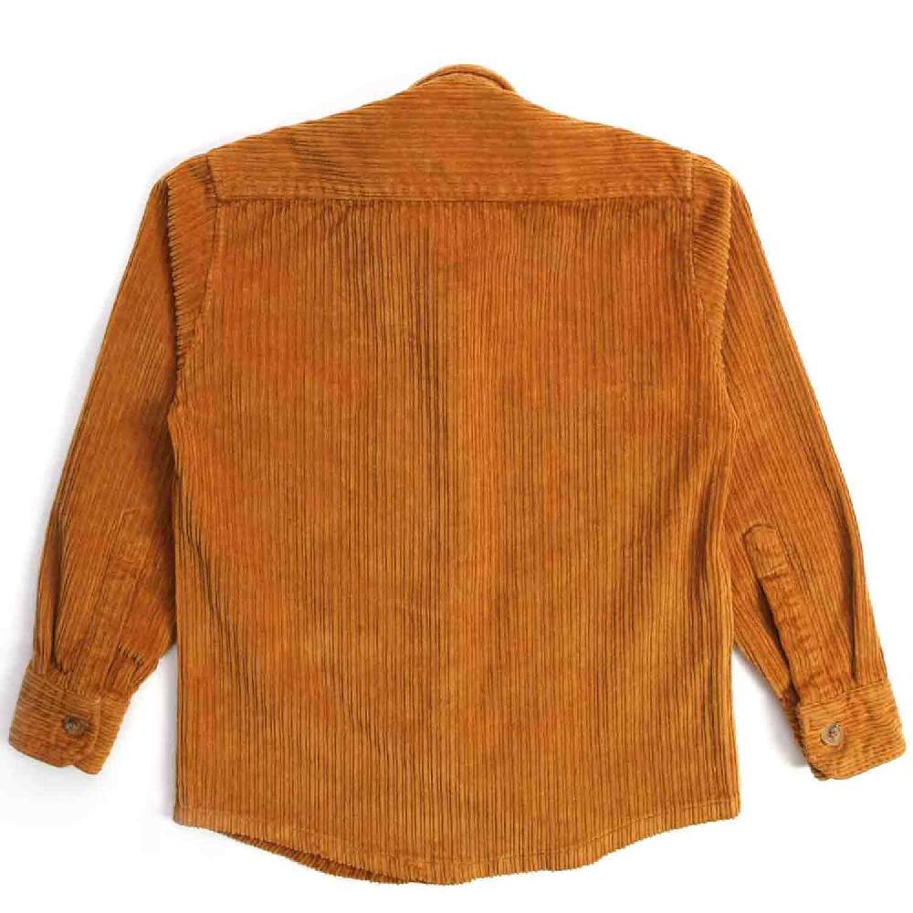 Nupkeet Coccodrillo ocra – Giacca a camicia in velluto Sconto