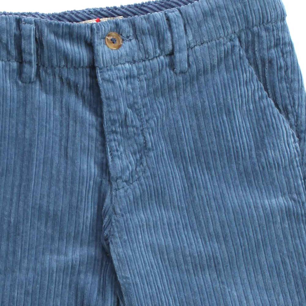 Nupkeet Gatto blu avio – Pantalone in velluto bambino e ragazzo Offerta
