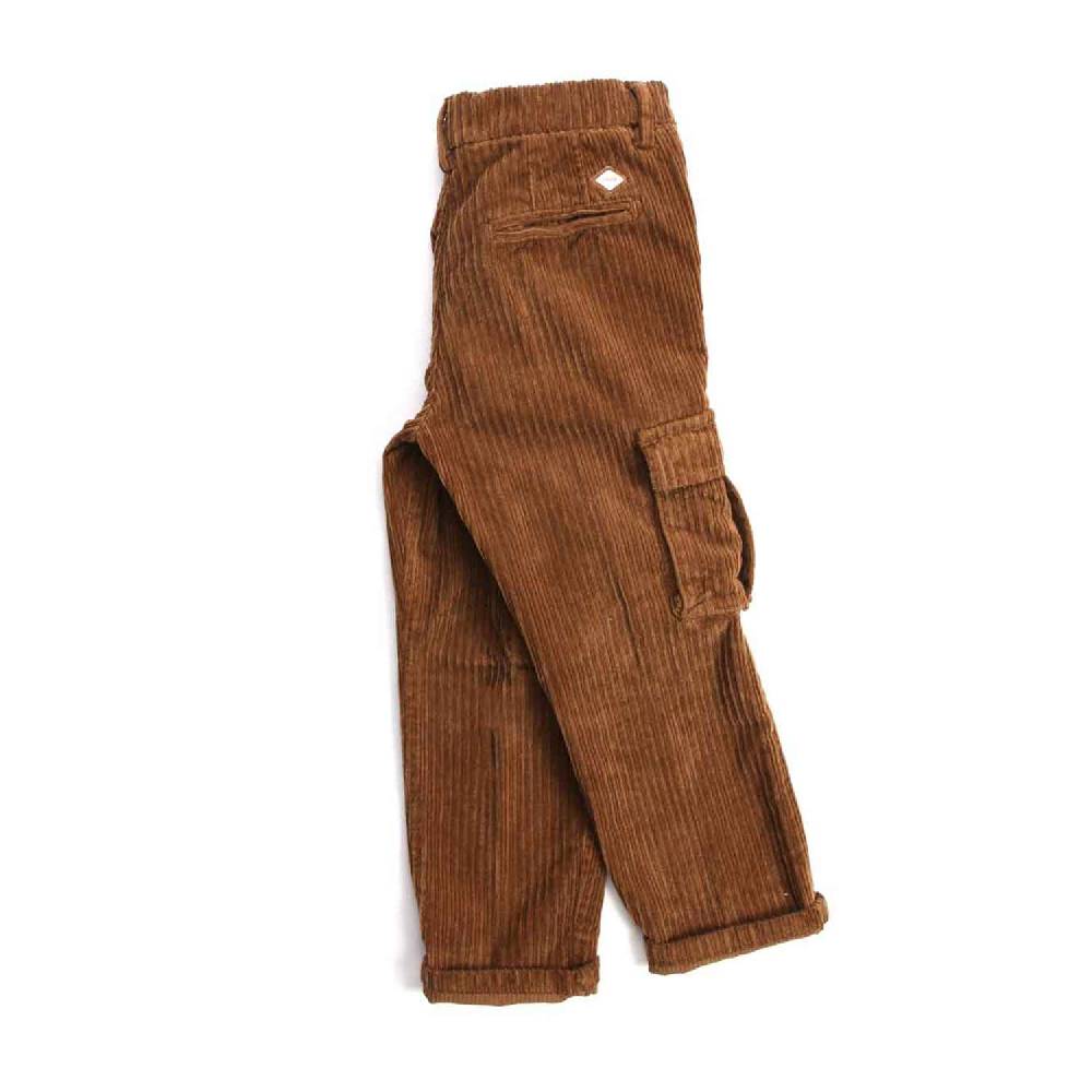 Nupkeet Coniglio color bruciato – Pantalone in velluto bambino e ragazzo Economico