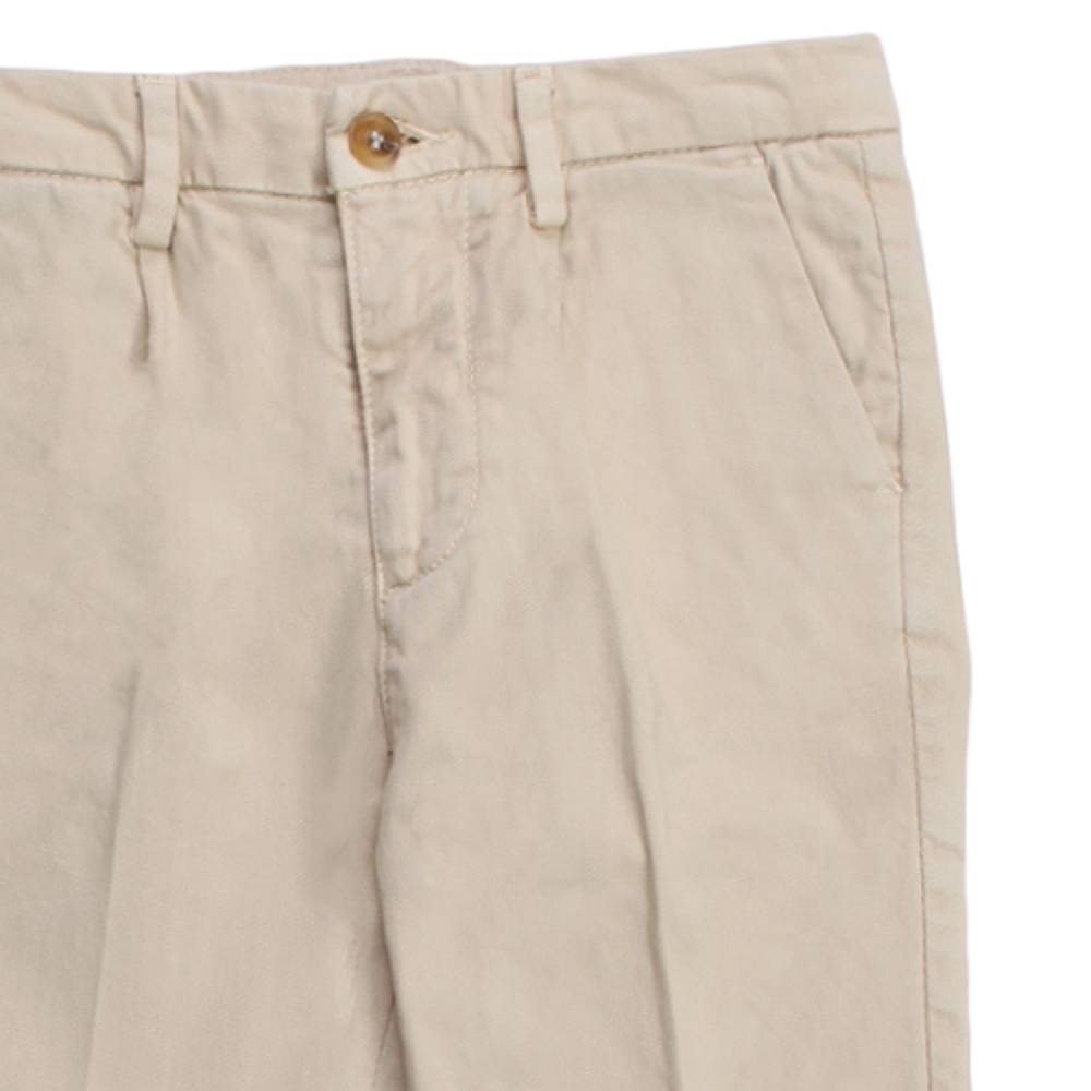 Nupkeet Bufalo panna – Pantalone in gabardine bambino e ragazzo Online