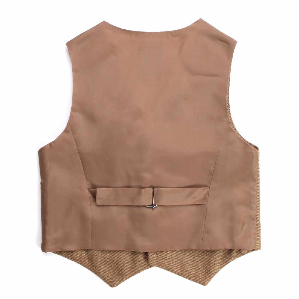 Nupkeet Cobra marrone – Gilet in twill bambino e teenager Italia