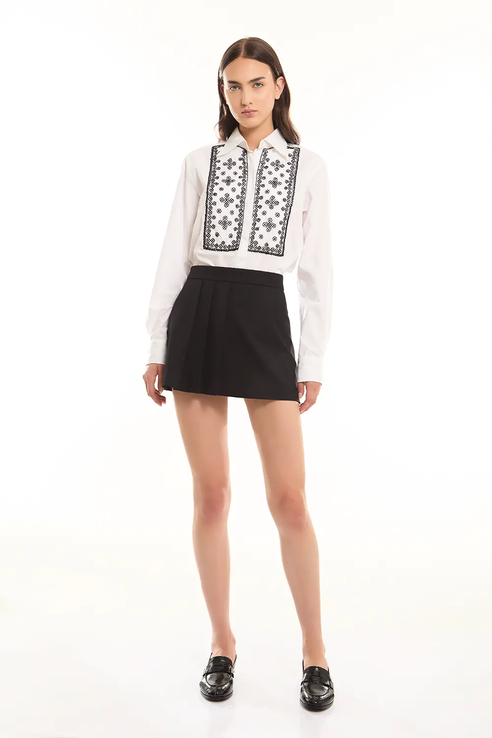 ﻿P.A.R.O.S.H. CAMICIA RICAMATA Negozi Online