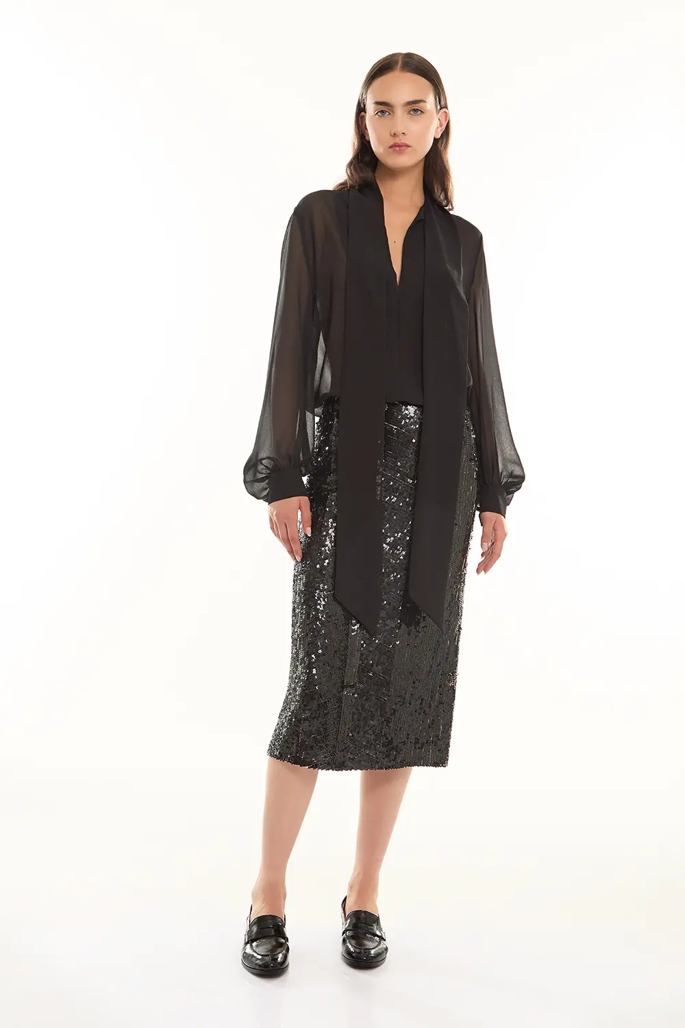 P.A.R.O.S.H. LONGUETTE FULL PAILLETTES Affare Del Giorno