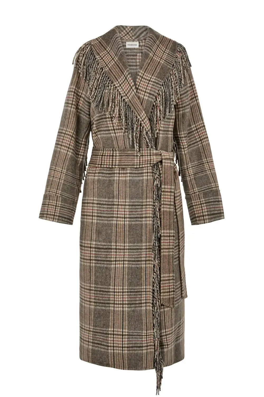 P.A.R.O.S.H. CAPPOTTO CON FRANGE Novità