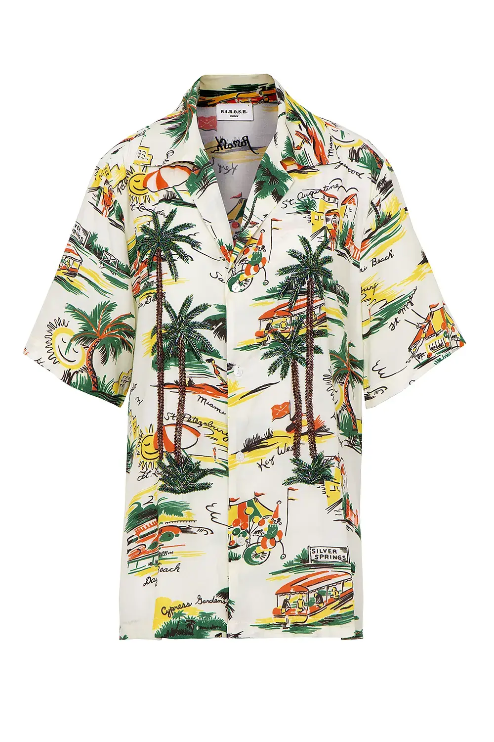 P.A.R.O.S.H. CAMICIA CON PALME Vendita