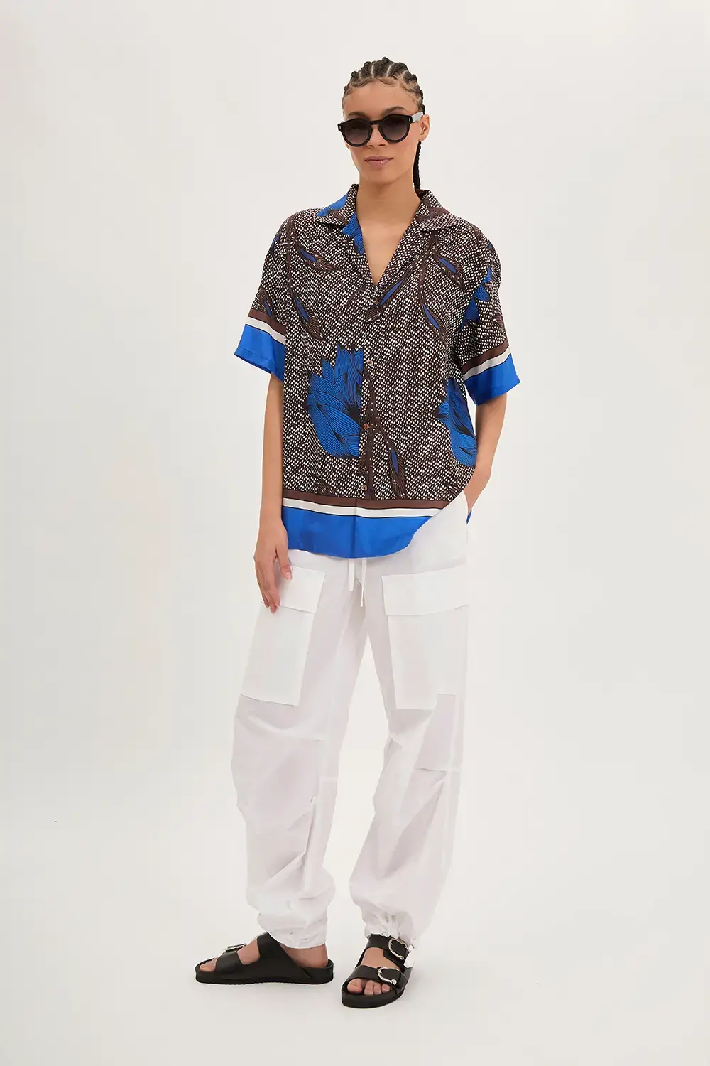 P.A.R.O.S.H. CAMICIA STAMPA WAX Promozione