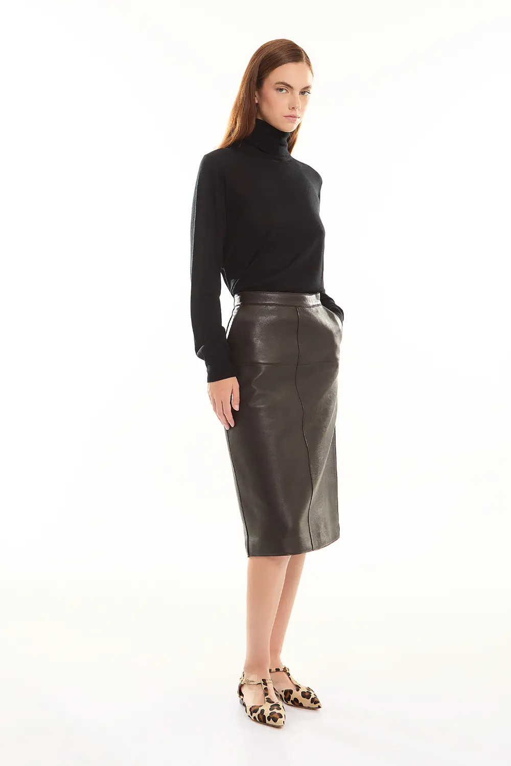 P.A.R.O.S.H. LONGUETTE IN PELLE Negozi Online