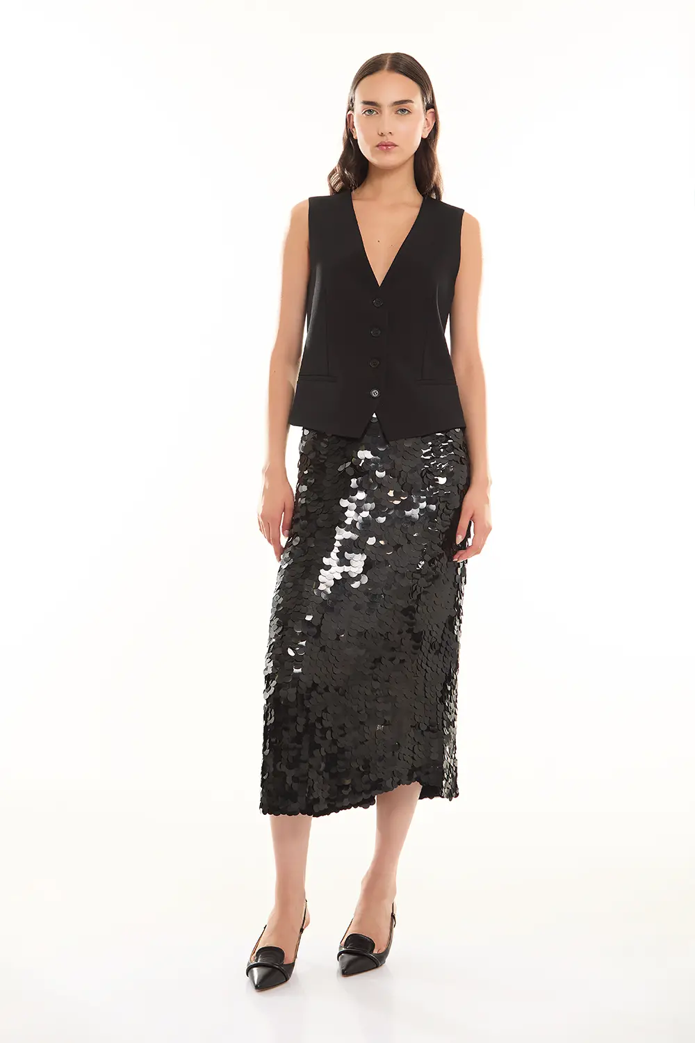 P.A.R.O.S.H. LONGUETTE FULL PAILLETTES Consegna Veloce