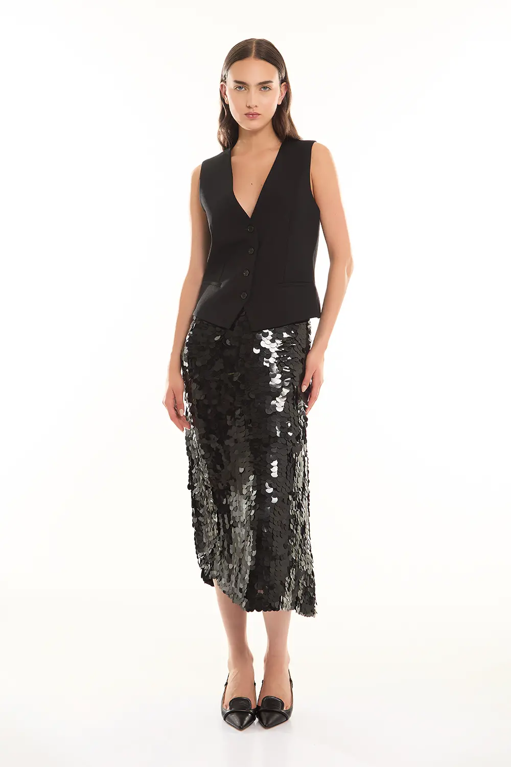 P.A.R.O.S.H. LONGUETTE FULL PAILLETTES Consegna Veloce