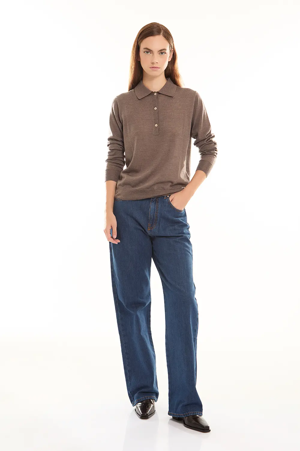 P.A.R.O.S.H. POLO IN LANA Vendita Calda