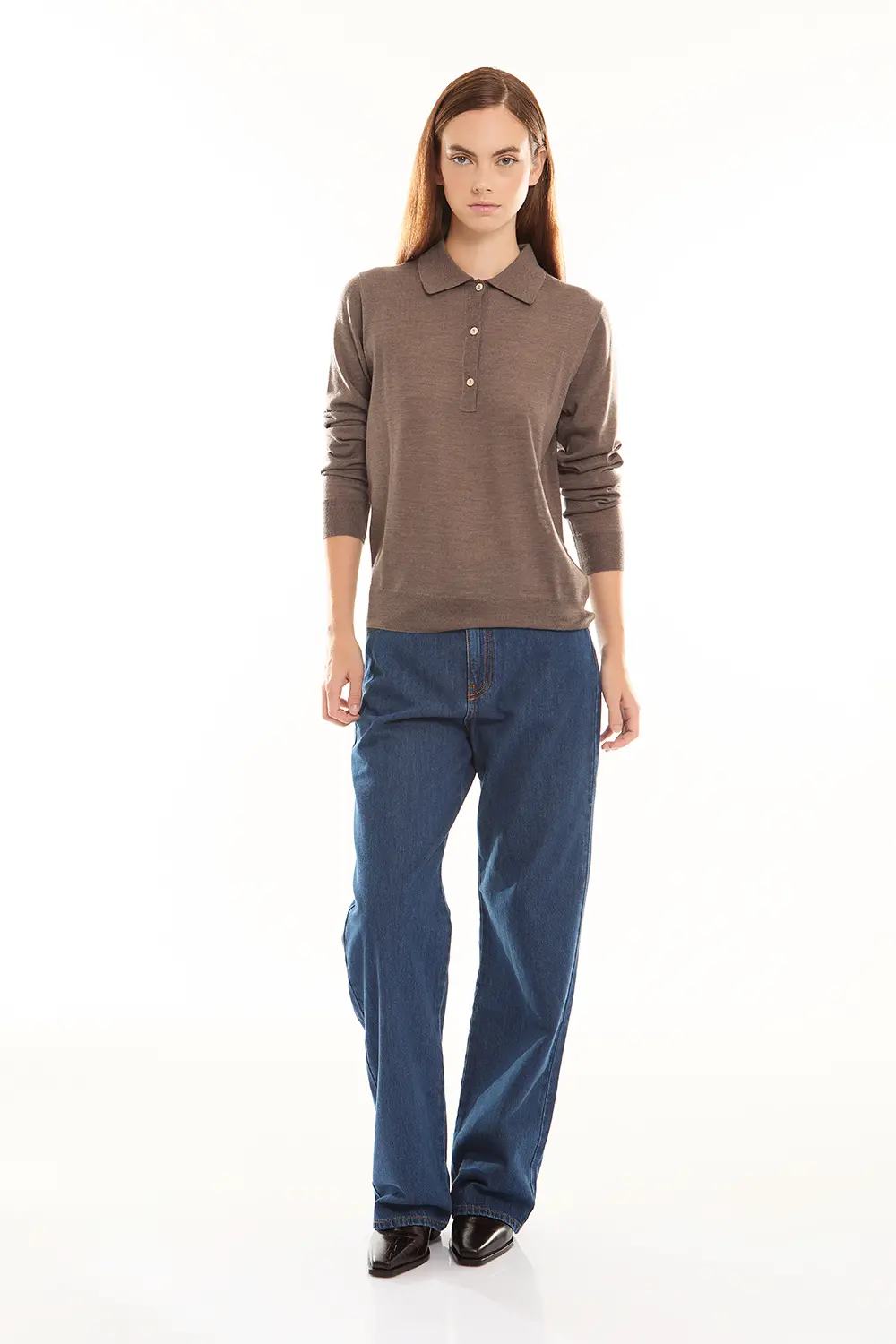 P.A.R.O.S.H. POLO IN LANA Vendita Calda