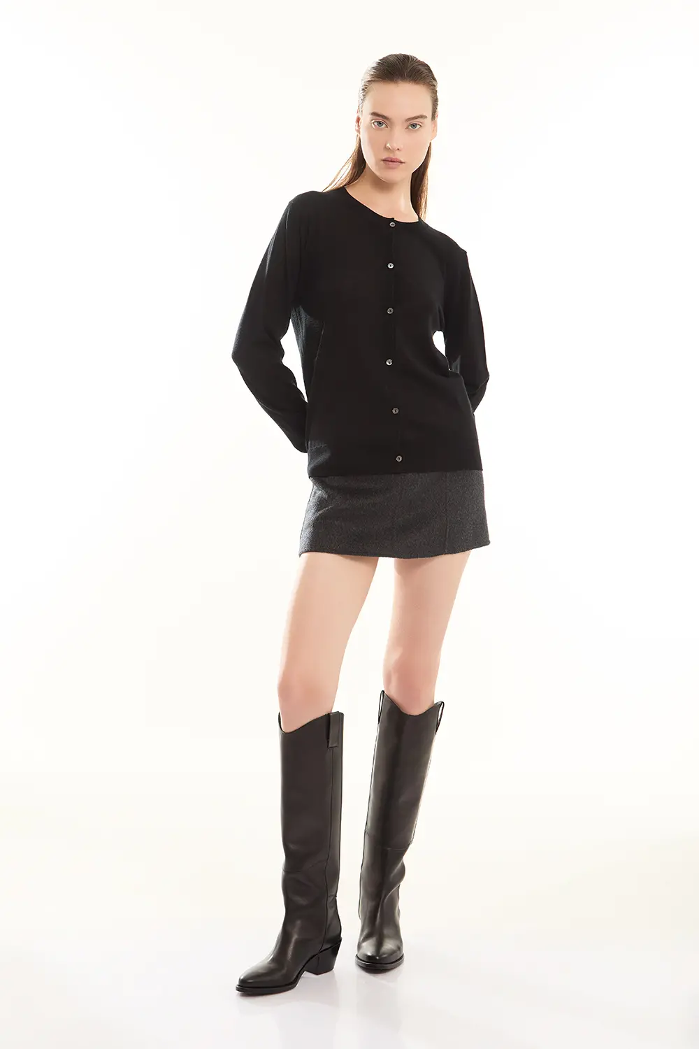 P.A.R.O.S.H. CARDIGAN IN LANA Presa