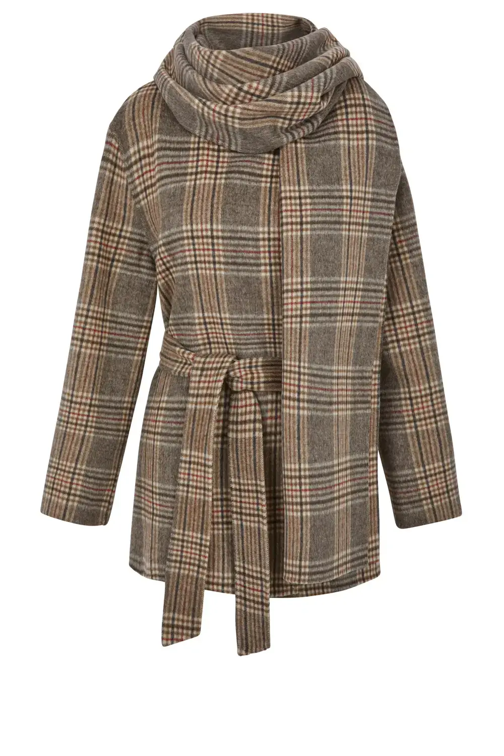 P.A.R.O.S.H. CAPPOTTO CHECK Prezzo Ridotto