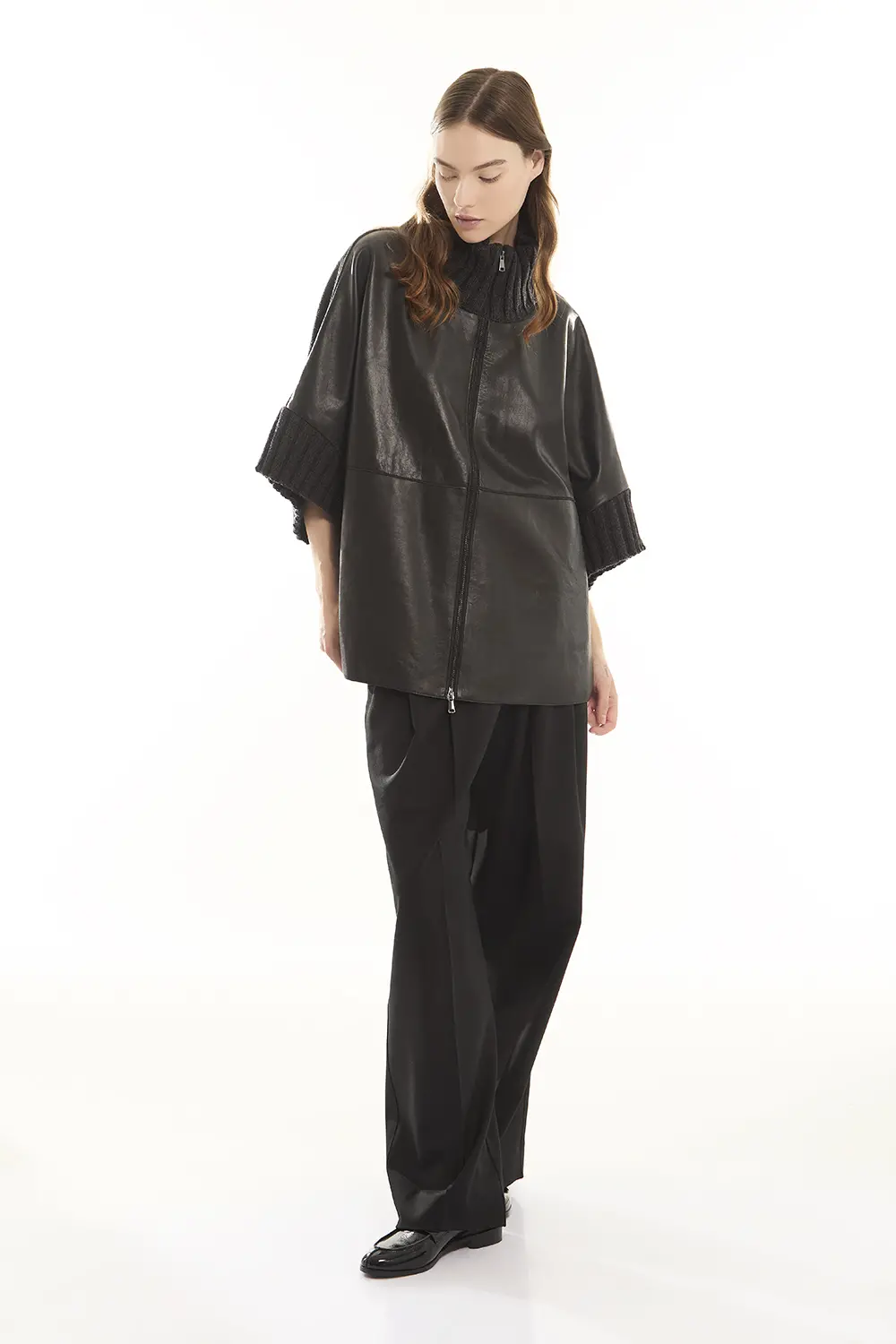 P.A.R.O.S.H. CAPPOTTO IN PELLE Hotsell