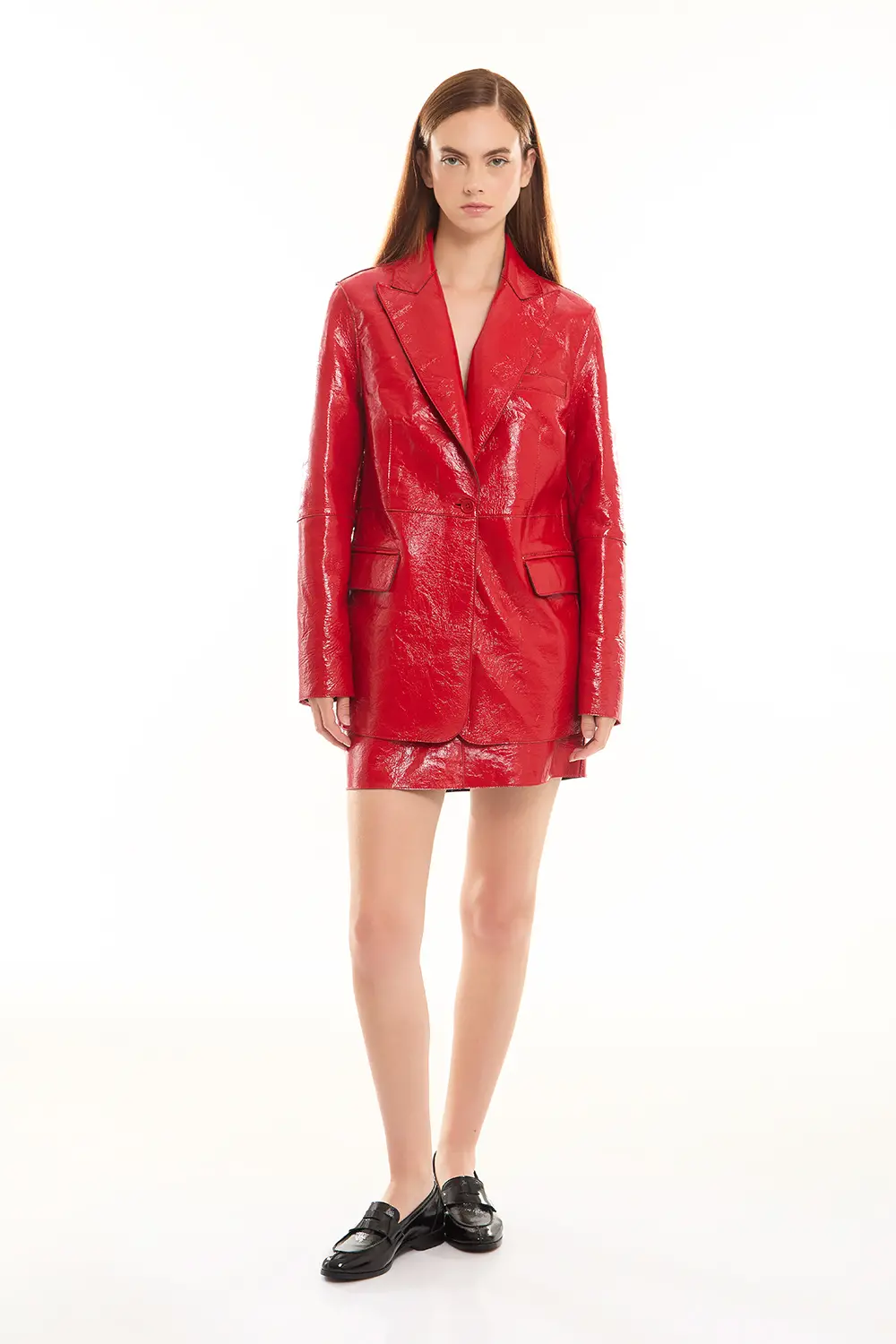 P.A.R.O.S.H. BLAZER IN PELLE Vendita Economica