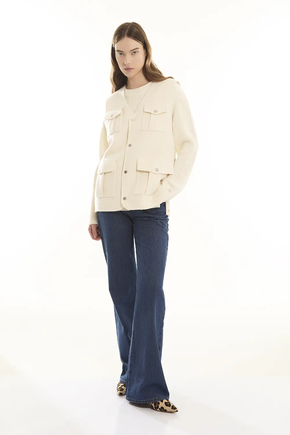 P.A.R.O.S.H. GILET IN LANA Soddisfazione Garantita
