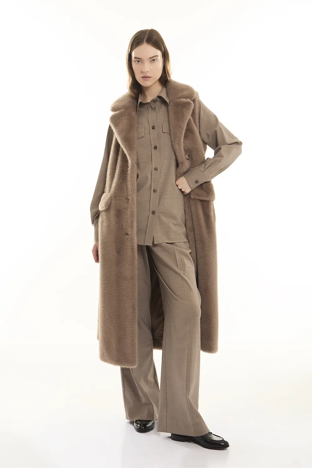 P.A.R.O.S.H. GILET ECOPELLICCIA Qualità Garantita