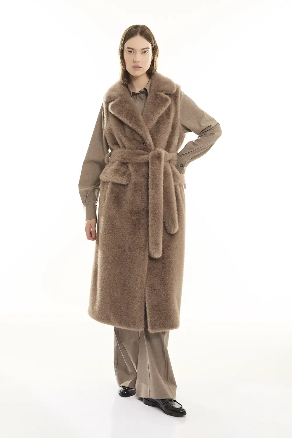 P.A.R.O.S.H. GILET ECOPELLICCIA Qualità Garantita