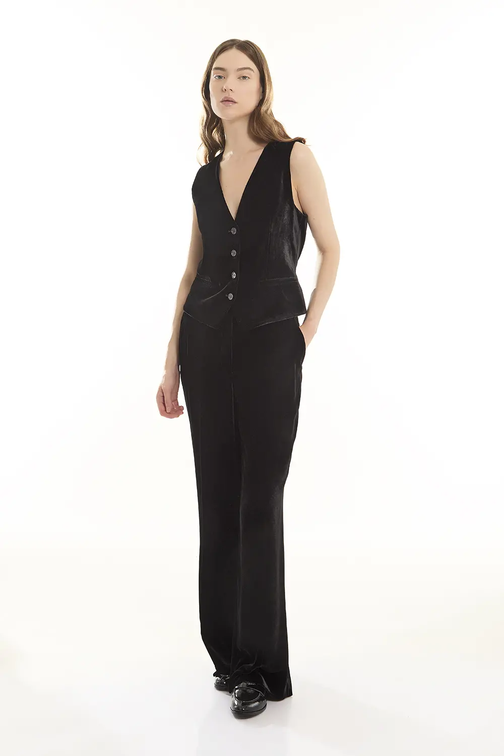 P.A.R.O.S.H. GILET IN VELLUTO Acquista Ora