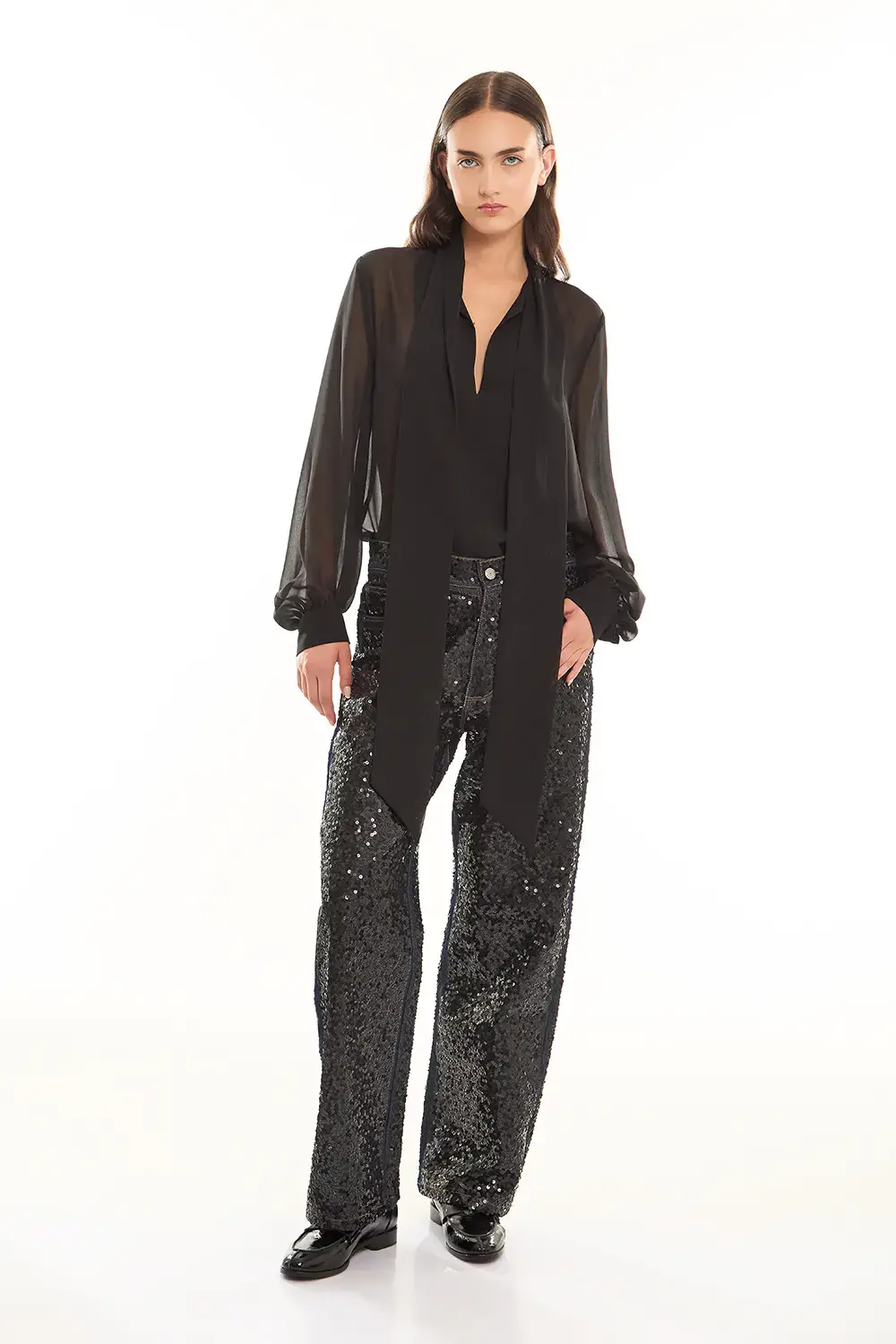 P.A.R.O.S.H. BLUSA MANICHE LUNGHE Online