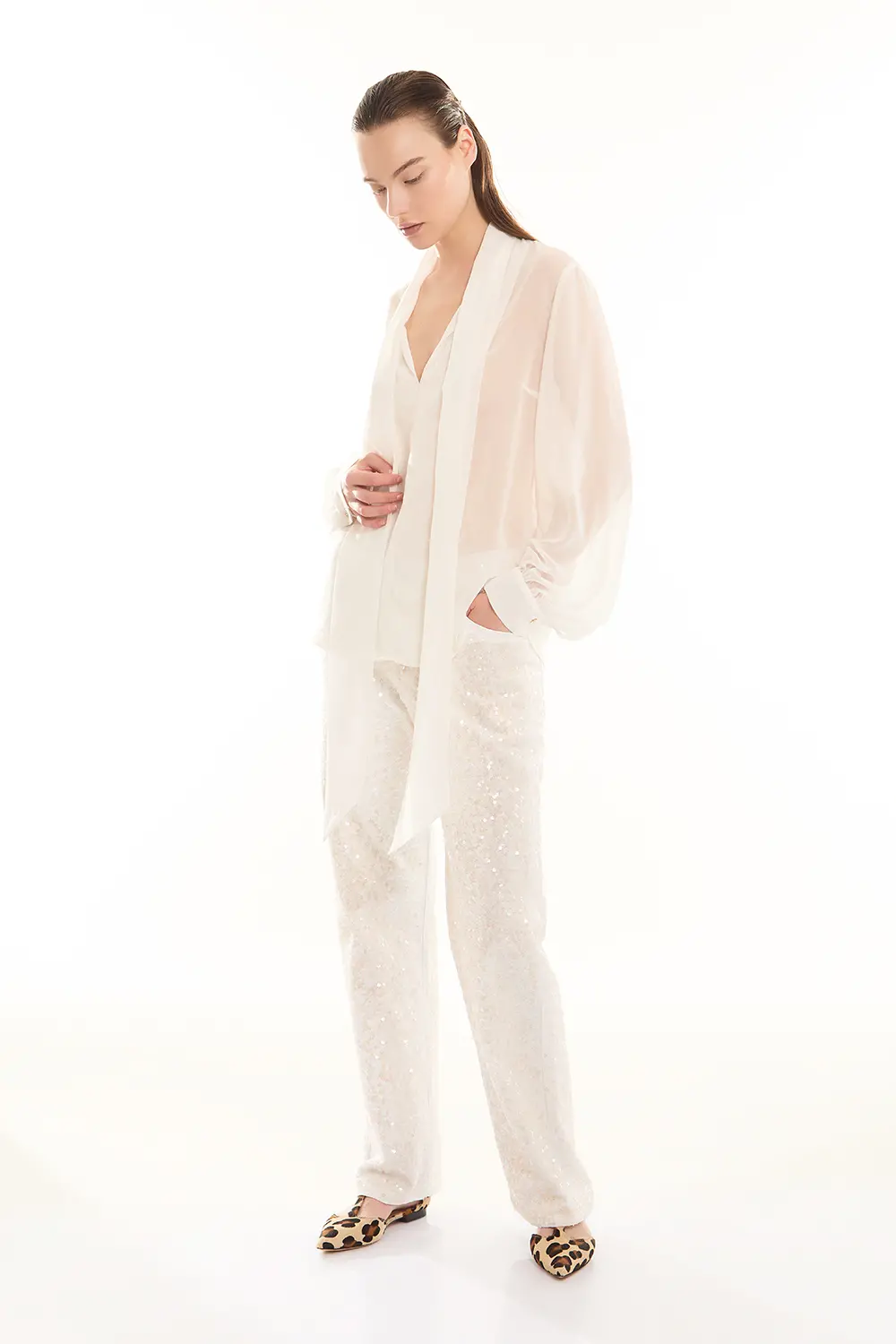P.A.R.O.S.H. BLUSA MANICHE LUNGHE Outlet