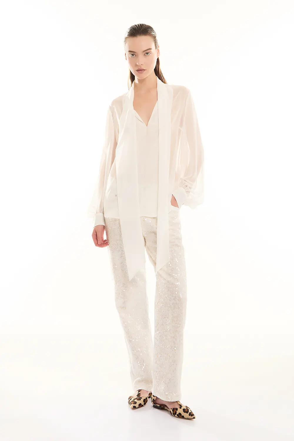 P.A.R.O.S.H. BLUSA MANICHE LUNGHE Outlet