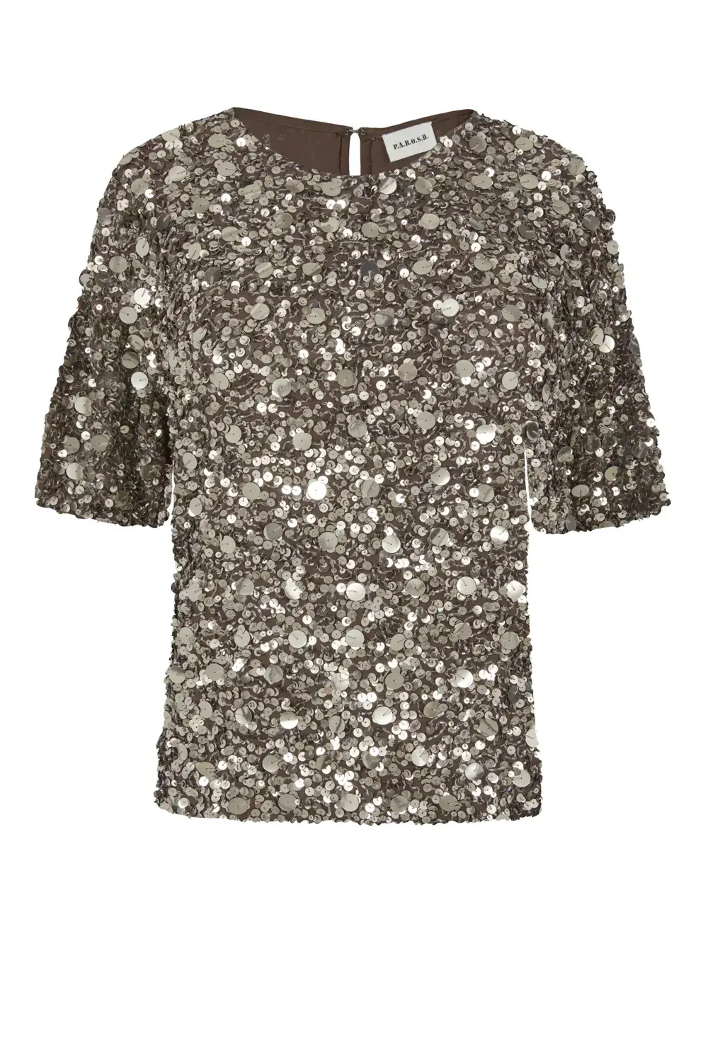 P.A.R.O.S.H. BLUSA FULL PAILLETTES Hotsell