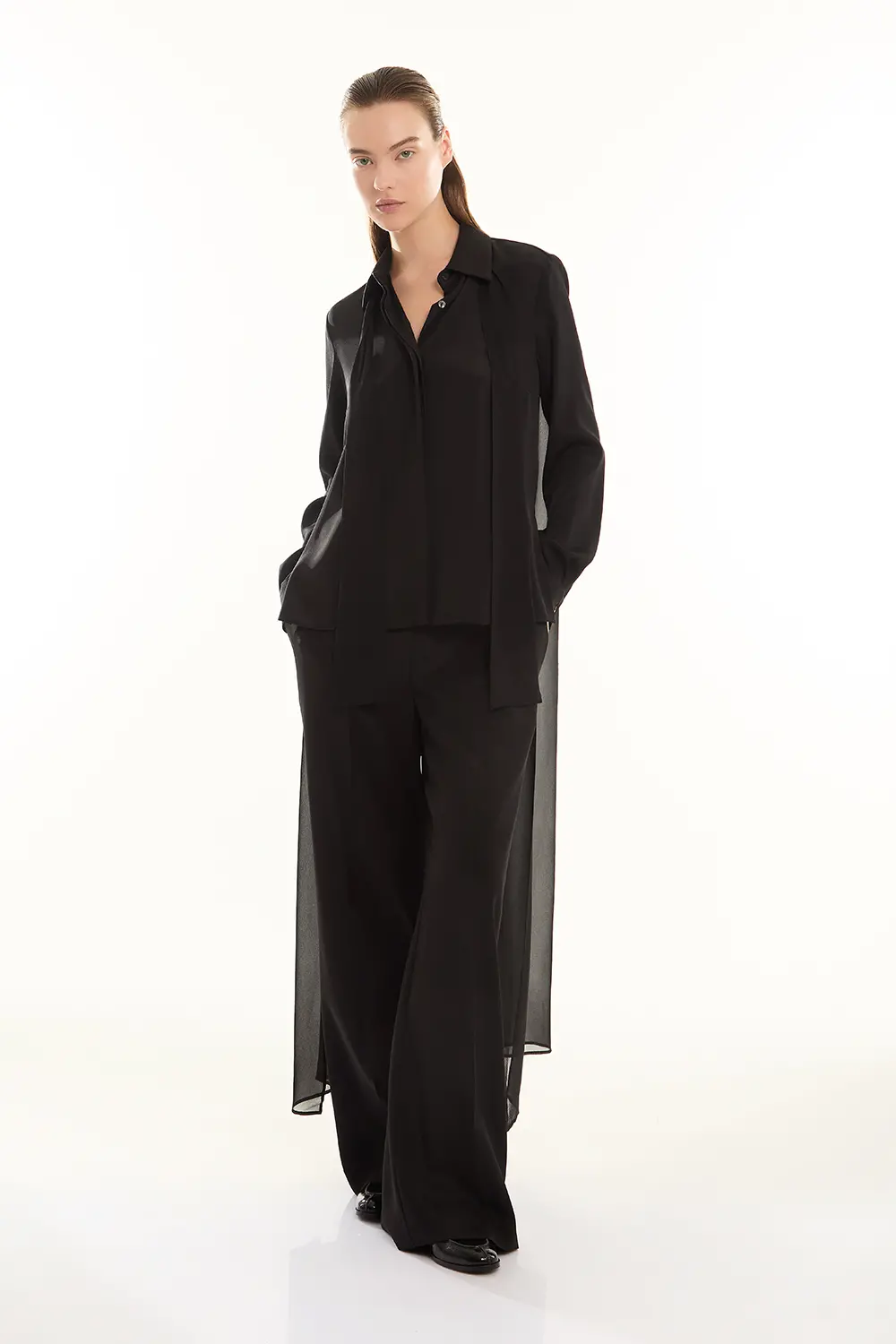 P.A.R.O.S.H. PANTALONE IN SETA In Saldo