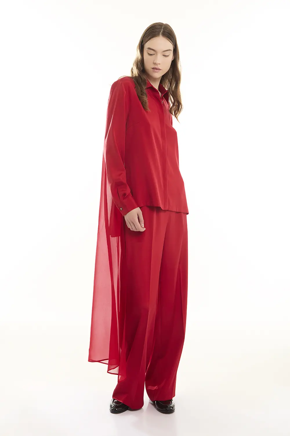 P.A.R.O.S.H. PANTALONE IN SETA Nuova