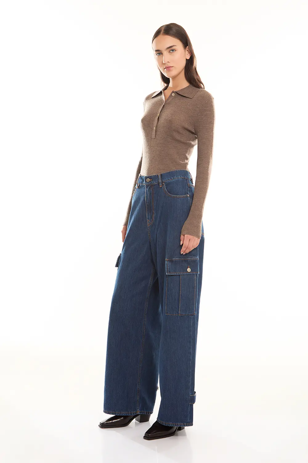 P.A.R.O.S.H. PANTALONE DENIM Italy