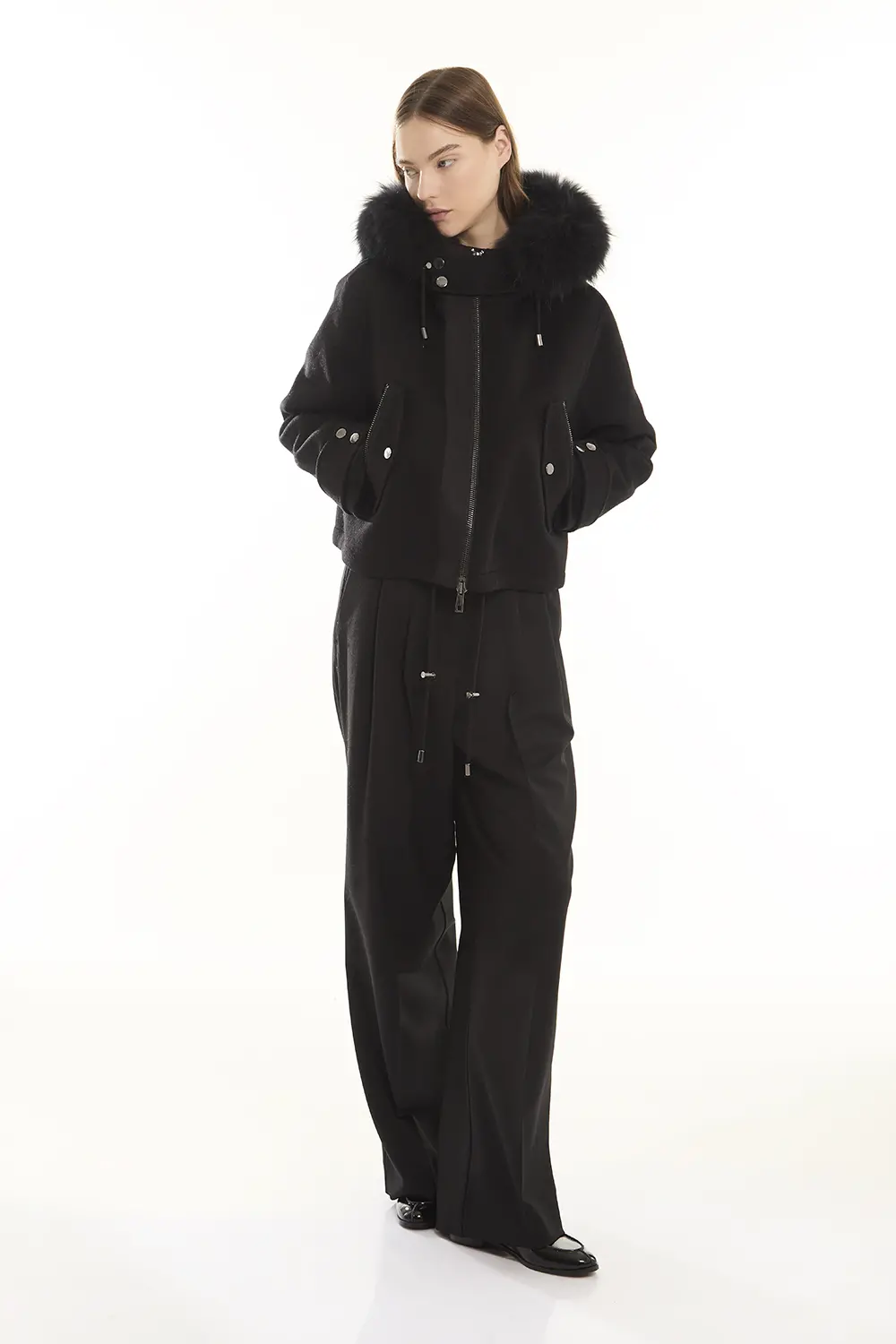 P.A.R.O.S.H. PANTALONE IN GABARDINA Vendita