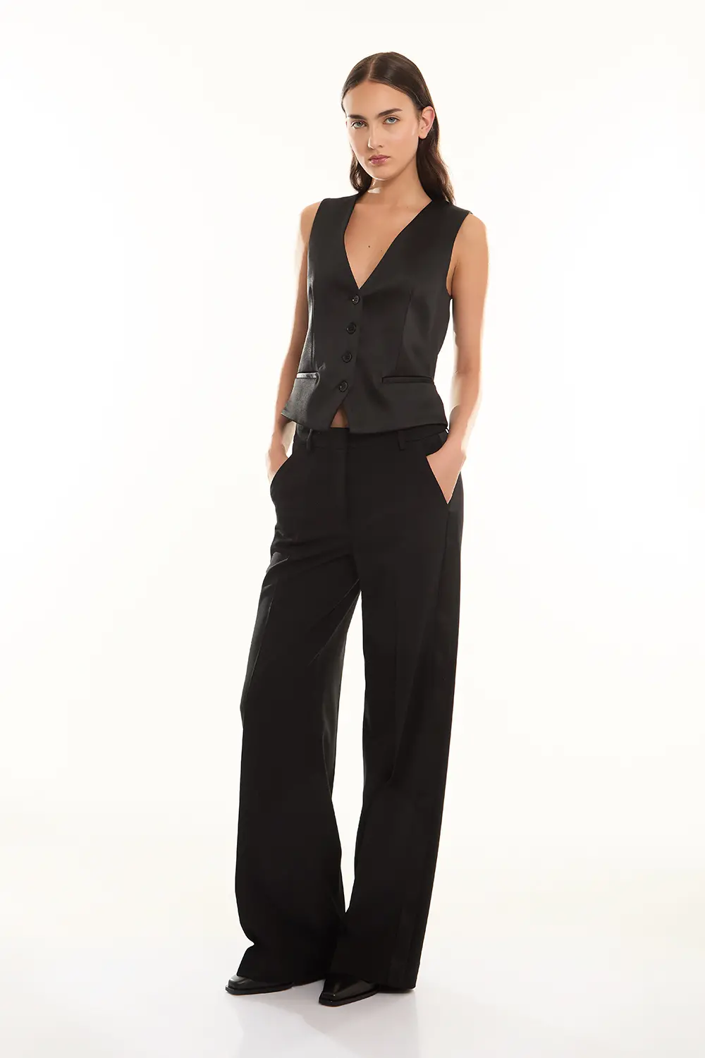 P.A.R.O.S.H. PANTALONE IN GABARDINA Negozi Online