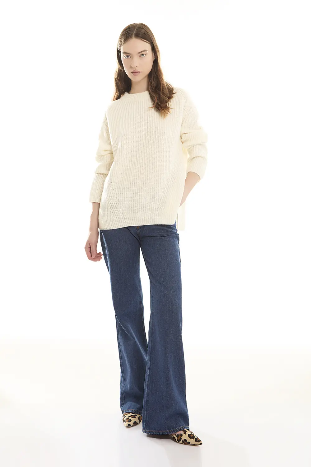 P.A.R.O.S.H. PANTALONE A ZAMPA Consegna Veloce