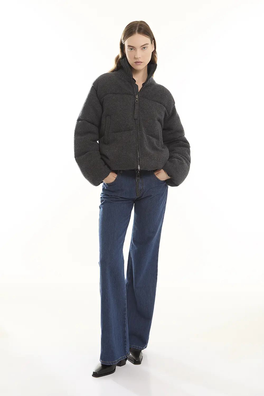 P.A.R.O.S.H. PANTALONE A ZAMPA Consegna Veloce