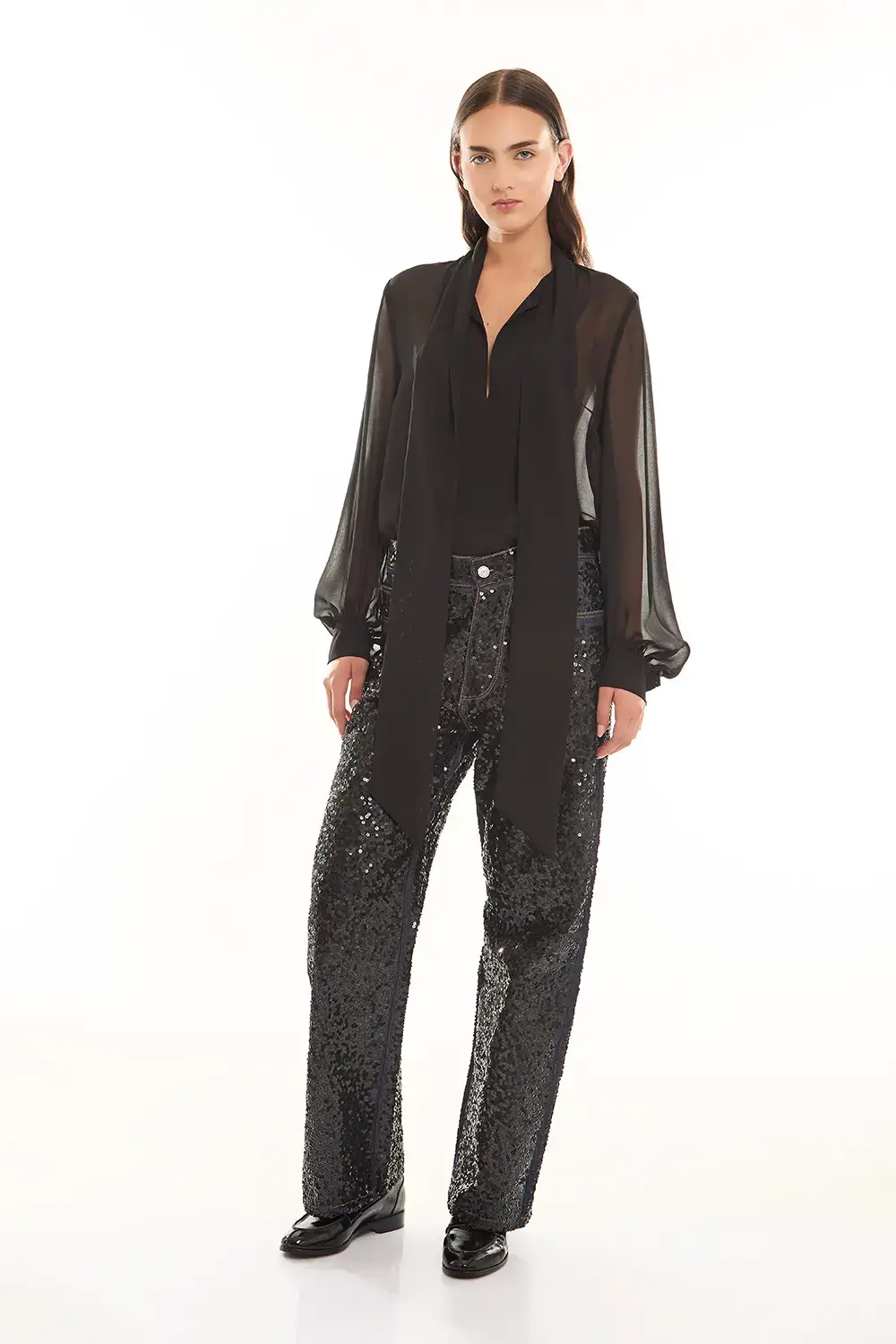 P.A.R.O.S.H. DENIM FULL PAILLETTES Promozione Limitata