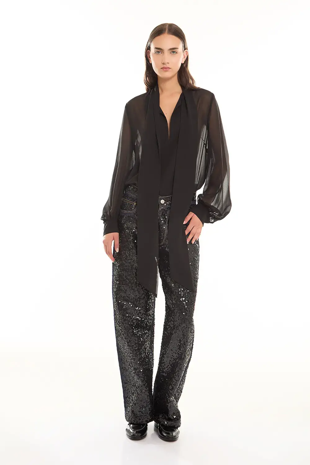 P.A.R.O.S.H. DENIM FULL PAILLETTES Promozione Limitata
