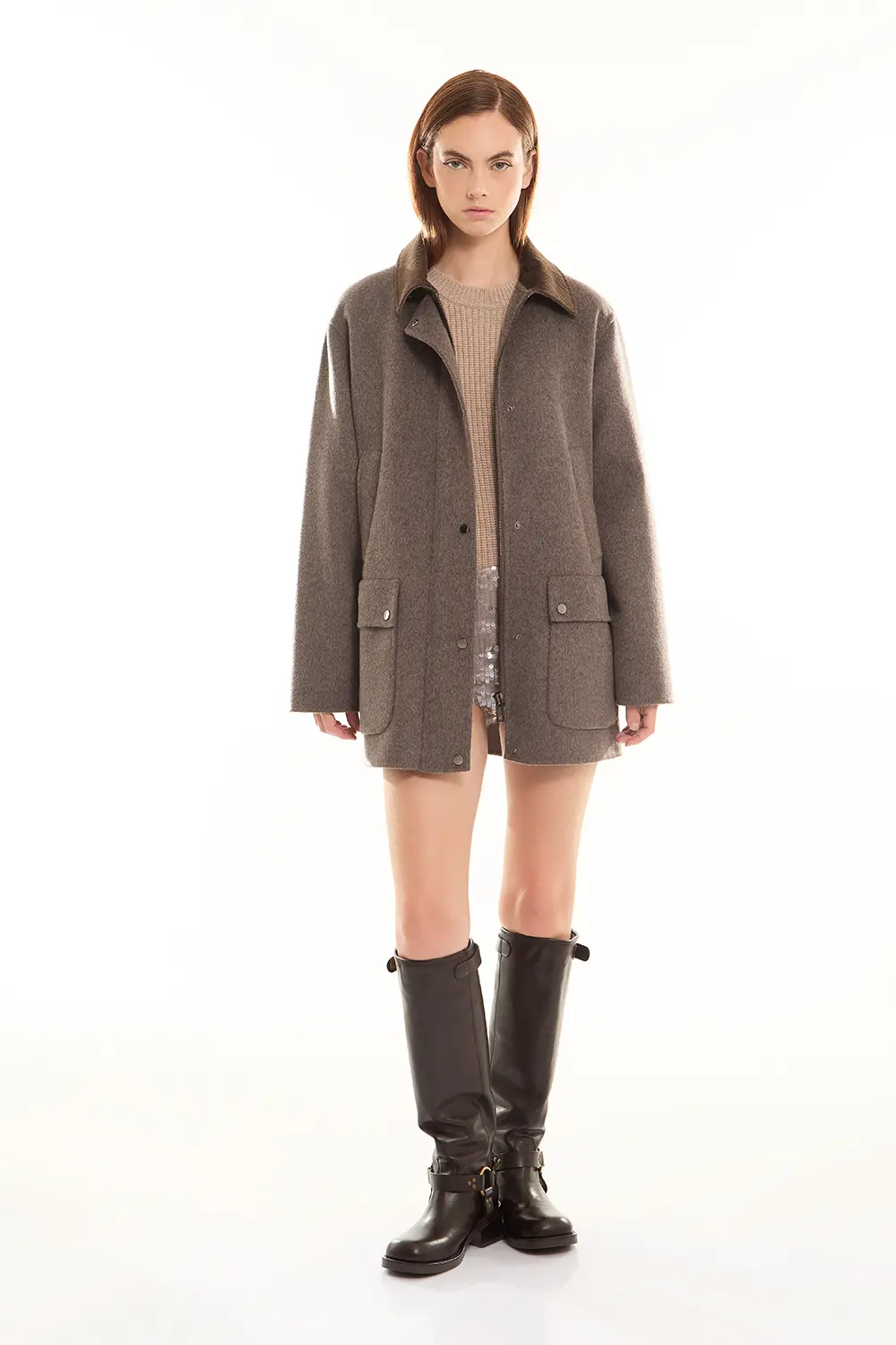P.A.R.O.S.H. SHORTS FULL PAILLETTES Presa