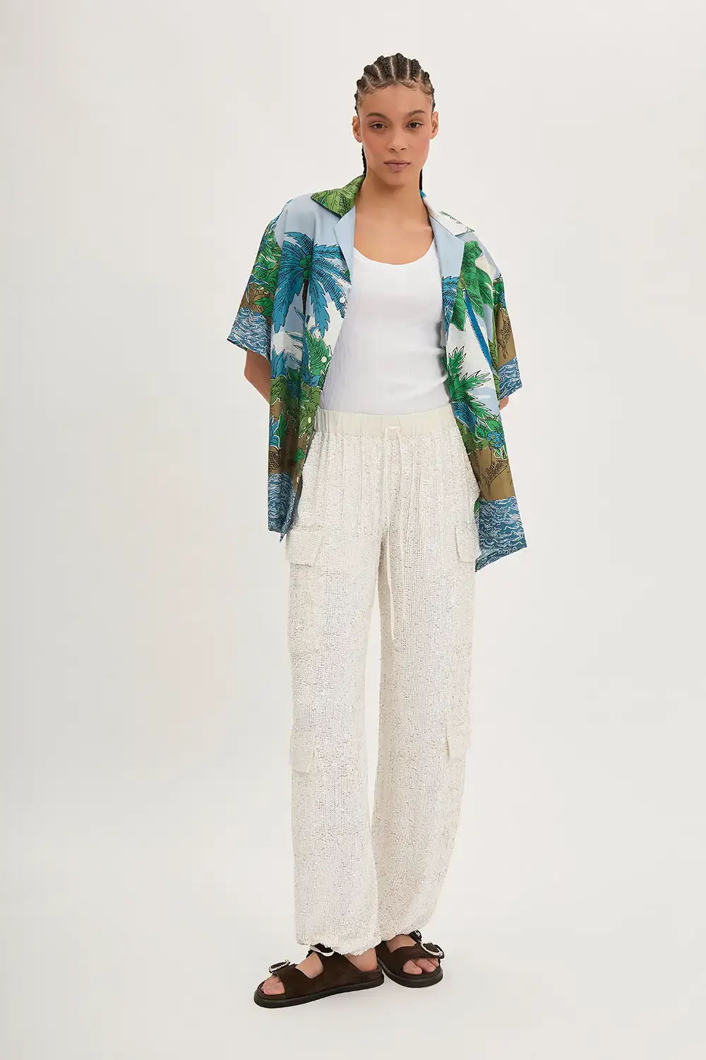 P.A.R.O.S.H. CARGO FULL PAILLETTES Moda