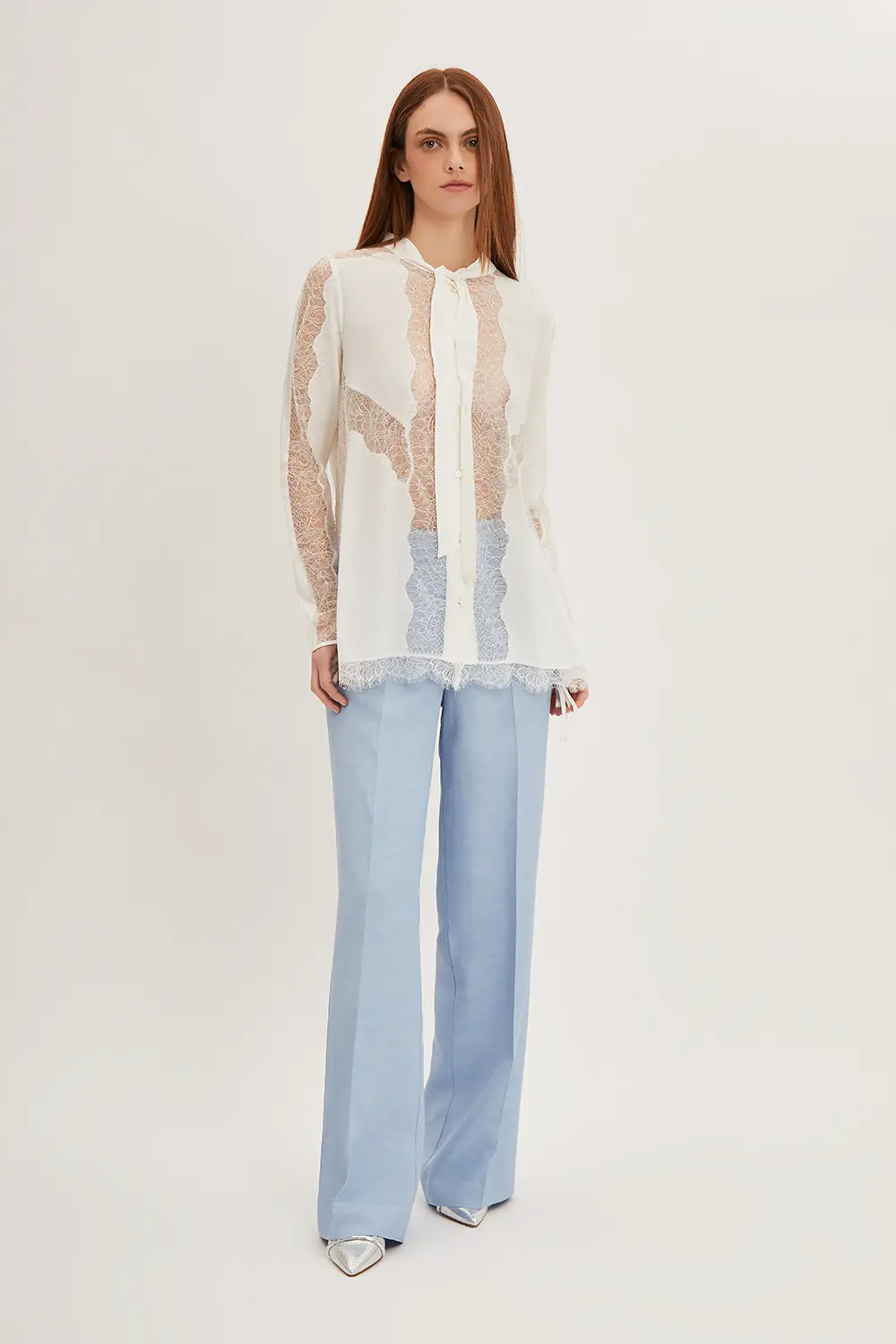 P.A.R.O.S.H. CAMICIA CON PIZZO Italy
