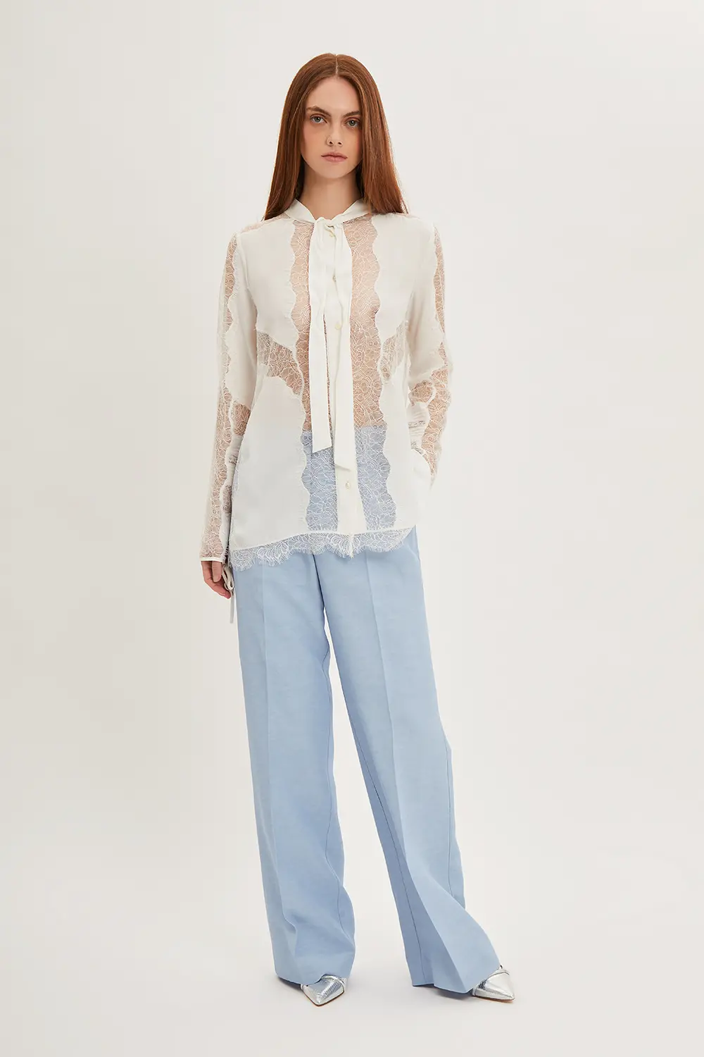 P.A.R.O.S.H. CAMICIA CON PIZZO Italy