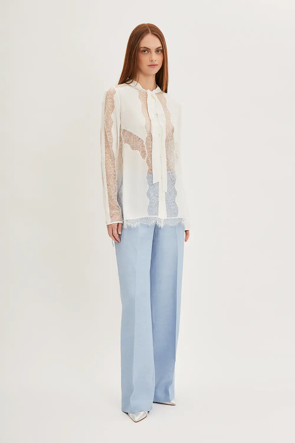 P.A.R.O.S.H. CAMICIA CON PIZZO Italy