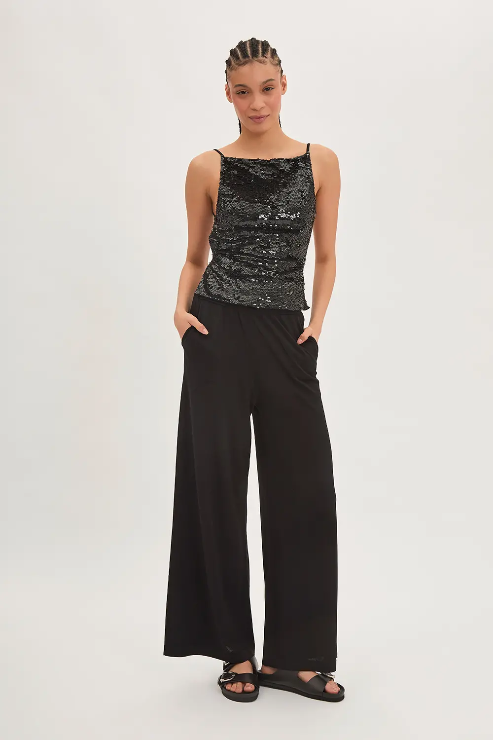 P.A.R.O.S.H. PANTALONE IN MAGLIA 2025