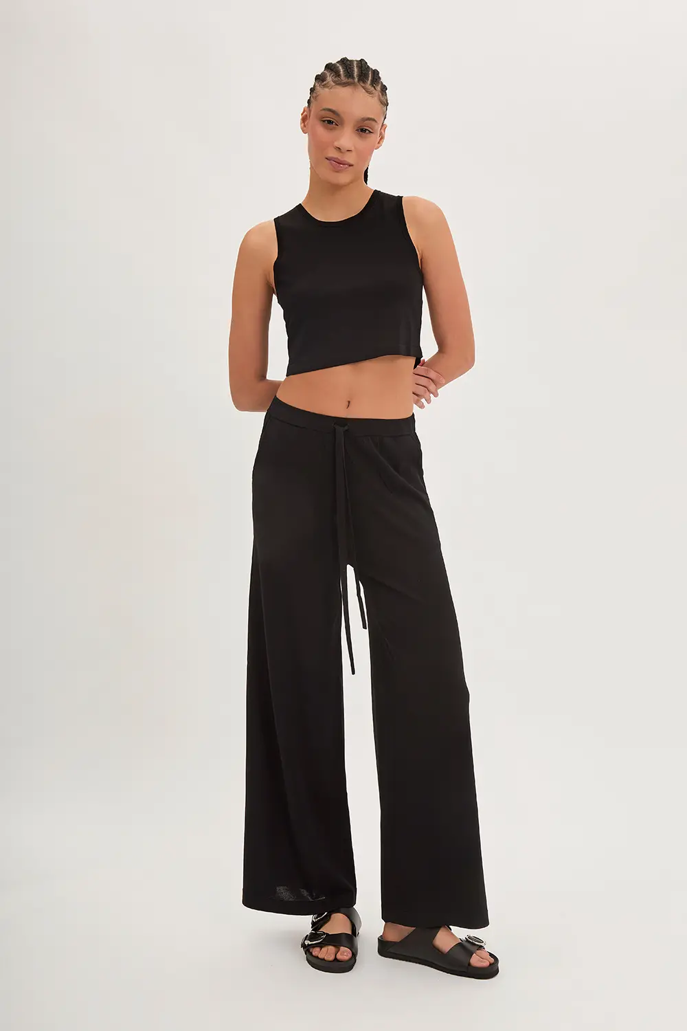 P.A.R.O.S.H. CROP TOP MAGLIA Qualità