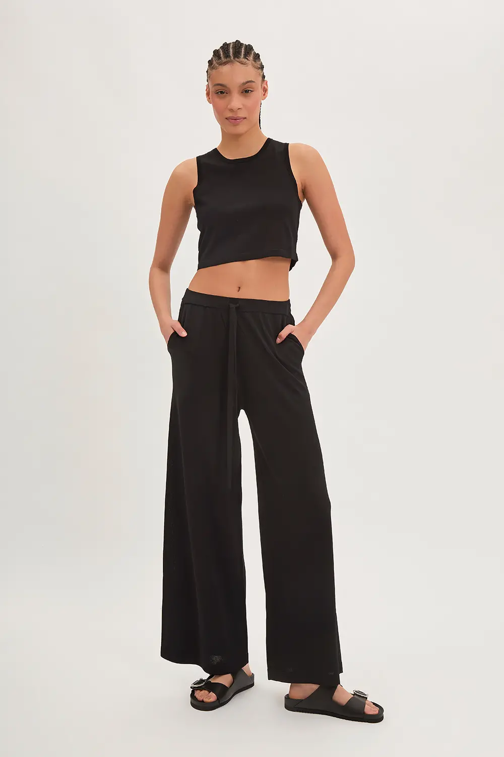 P.A.R.O.S.H. CROP TOP MAGLIA Qualità