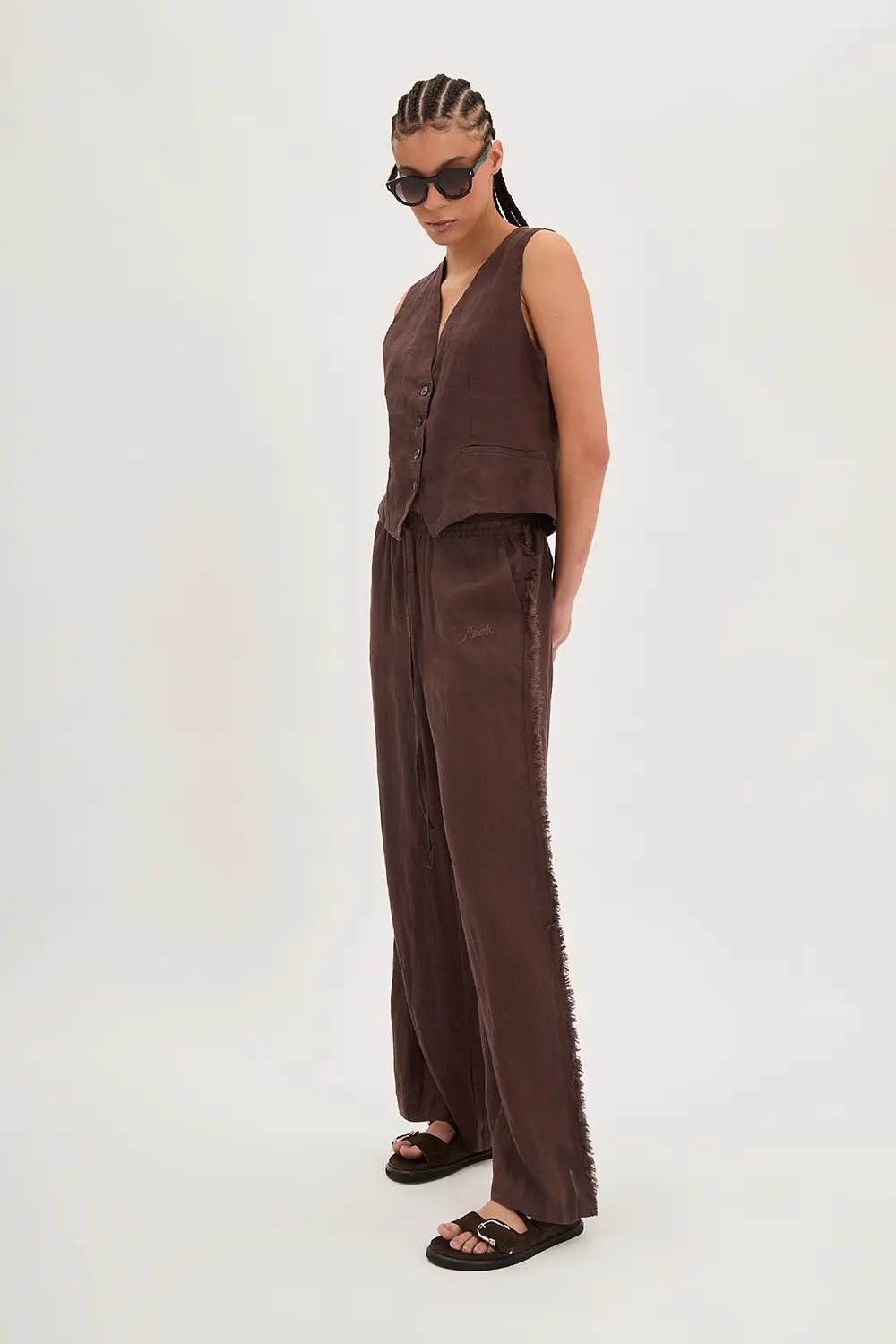 P.A.R.O.S.H. GILET IN LINO Prezzo Ridotto