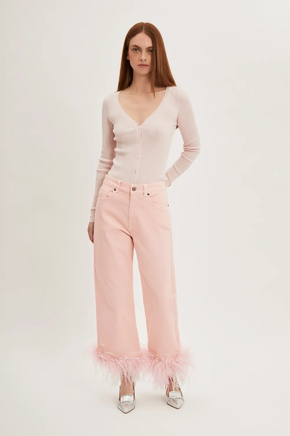 P.A.R.O.S.H. PANTALONE CON PIUME Qualità