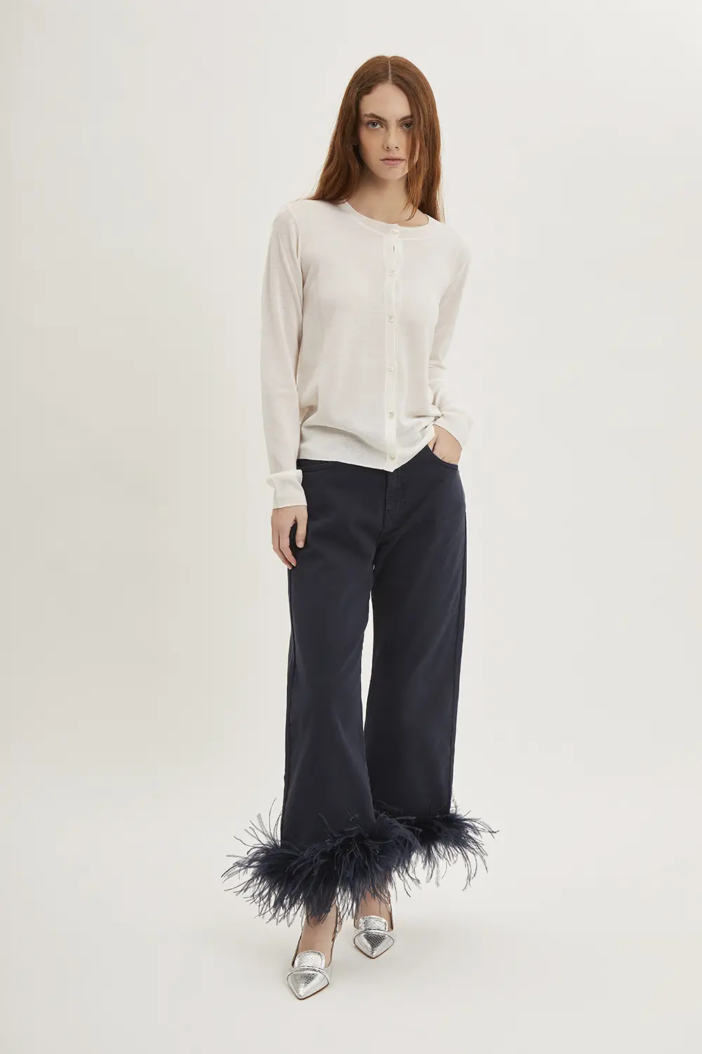 P.A.R.O.S.H. PANTALONE CON PIUME Promozione