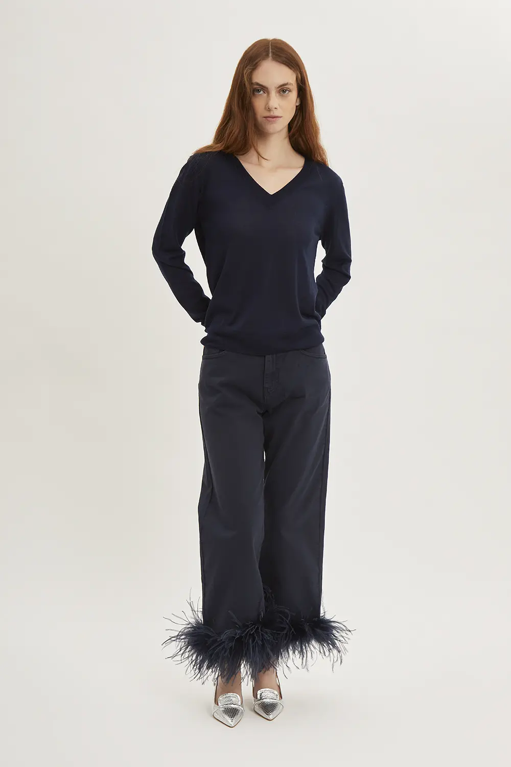P.A.R.O.S.H. PANTALONE CON PIUME Promozione