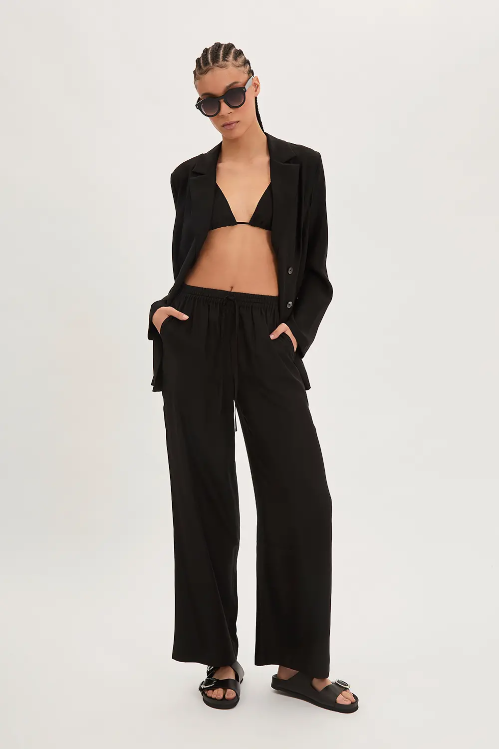 P.A.R.O.S.H. PANTALONE ENVER SATIN Promozione Limitata